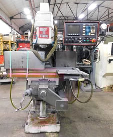 Tree Journeyman #325, CNC vertical mill, 10" x44" table, 5 HP, 50-6000 RPM, Dynapath Delta 200, coolant