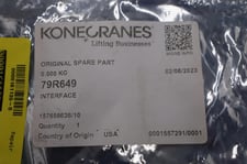 P &H MINING KONE CRANES 79R649 ORIGINAL SPARE PART NEW INTERFACE BOARD STOCK G668