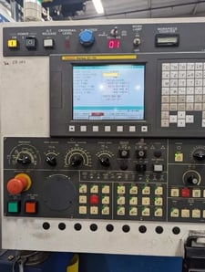 Honor Seiki #VL-100C, CNC vertical turret lathe, 12 ATC, 47.24"sw, 40" 4-jaw chuck, 25.6" turning height