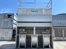 430 Ton, Evapco #LSCB-430, evaporative condenser, 3-motors, 1 tower unit, 66600 cfm @ 400 psi, R-717
