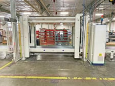 SCM #Action-TF-2500, automatic feed thru case clamp, 98.4" x 49.2" x 31.5" capacity, 2022