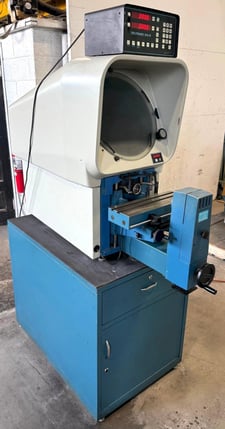 14" Deltronic #DH14-MPC, Surface Illumination, 10X, 20X Lens, Deltronic 612-R digital read out