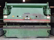 230 Ton, Cincinnati #230CBx12, hydraulic press brake, 14' overall, 150" between housing, 10" stroke, 1979