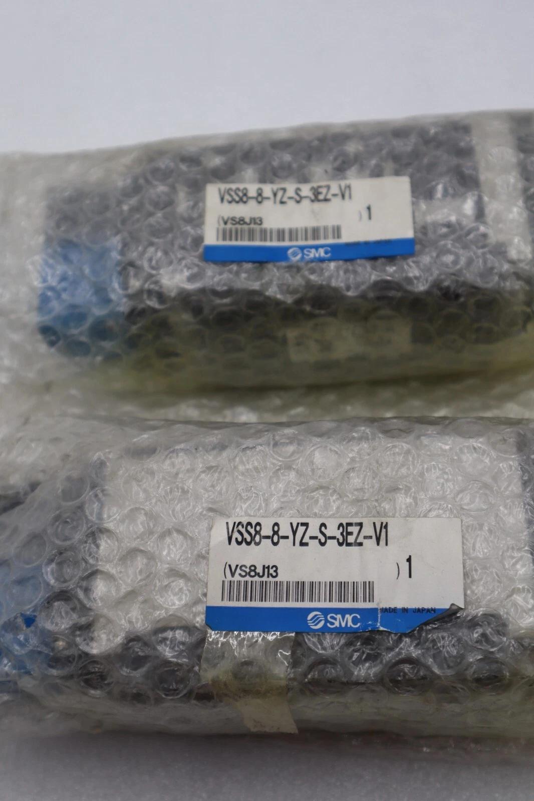 Smc #vss8-8-yz-s-3ez-v1 solenoid valve new stock #k-1206a