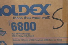 10 BOXES OF 200 PAIRS EACH MOLDEX 6800 Pure Fit Foam Earplugs STOCK G113A