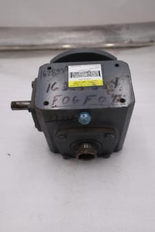 BOSTON GEAR H718-5-H-P16 Right Angle Hollow Shaft Worm Gear Speed Reducer #H981