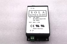 Sola scp30 s 24-dn power supply in 100-240v out 24vdc #l-633