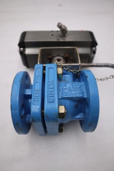 Flowserve akh2a 1" pea body/ball part b063s10 stock m-80