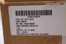 Spartan 4720-01-612-0278 hose assembly #2745