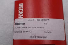 Beckhoff kl2404 digital output terminal 2-wire 4-channel 4 outputs stock l-605c