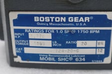 New altra industrial motion 724-20-g/ 72420g worm speed reducer stock 3021a