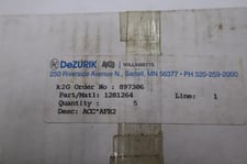 Dezurik afr2 pneumatic regulator 0-120psi max 1/4in npt stock l-590c