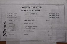 Corona treater spare parts kit lm5280-03 stock 5153