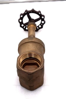 Crane cat. 431 bronze 2 1/2" rising stem valve. 150 s, 300 cwp #l-818