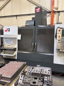 Haas #VF-3, CNC vertical machining center, 40" X, 20" Y, 25" Z, 15000 RPM, 24+1 side mount tool changer, Cat