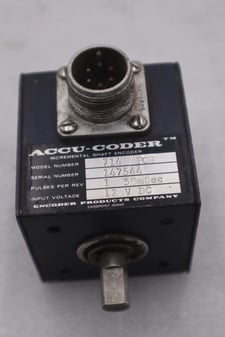 Accu-Coder - P/N: 714-POS Incremental Shaft Encoder STOCK K-3684