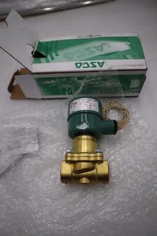 New ASCO 8210B026 Solenoid Valve, 3/4" NPT 120AC (FOUR AVAILABLE) STOCK H847