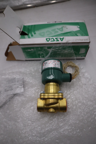 ASCO #8210B026 Solenoid Valve, 3/4" NPT 120AC, new, (FOUR AVAILABLE) STOCK H847