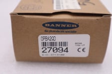 NEW OPEN BOX BANNER OPBA2QD Power Block Omni Beam Sensor STOCK G721A