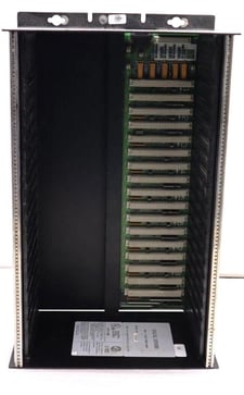 INDUSTRIAL CONTROL EQUIPMENT IC697CH57820 RACK 17 SLOT REAR MOUNT STOCK #1707
