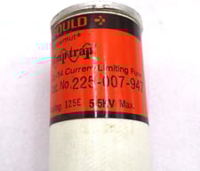 Goulds Shawmut 225-007-947 Amp-Trap Current Limiting Fuse 125E Amps 5.5kV #L-53