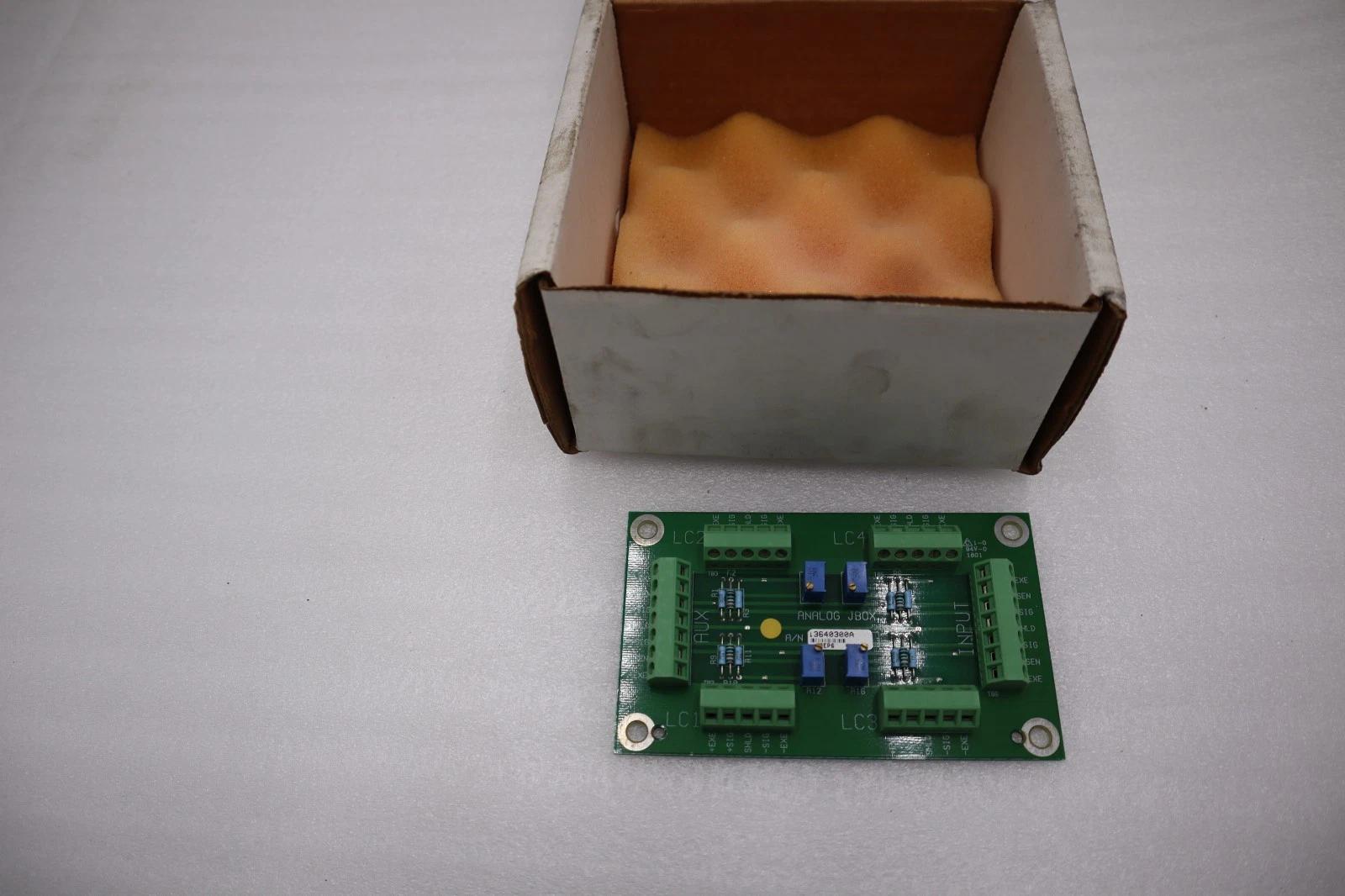 Analog jbox 13640300a circuit board, new in box, stock h1041
