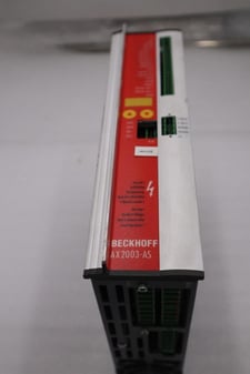 Beckhoff #AX2003-AS S60301-520 Digital Compact Servo Drive Amplifier STK 3439-D