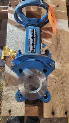 DeZURIK Gate Valve 9200199 SIZE 2 GATE 304 STAINLESS MANUAL 2" VALVE STOCK PF201