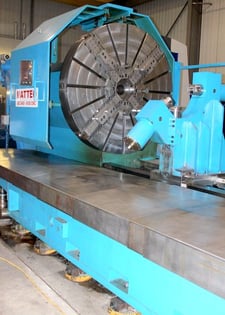 Matteo #AD-2460-6000, 96.8" x242.71" cc, Siemens 840D, 135 HP, 4 pos.tool post, SR, 2007