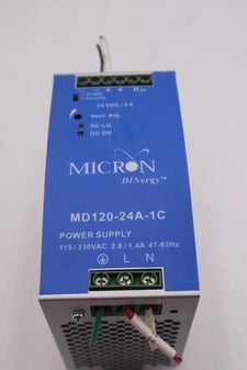 Micron Industries MD120-24A-1C Power Supply #K-268A