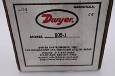 NEW Dwyer 605-1 Magnehelic Pressure Transmitter STOCK 5227