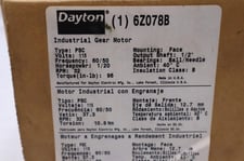 Dayton 6z07b 115v type psc output shaft 1/2" stock 5289