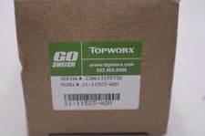 New topworx 21-11523-a2m spdt ul c1d1 lead wires 36" w/metric hub stock g273a