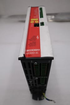 Beckhoff #AX2003-AS S60301-520 Digital Compact Servo Drive Amplifier STK K-412-D
