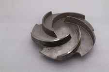 Goulds 5 Vane Impeller Part#:100-596 Casting#: 54019 Material:CF8M STOCK 2034