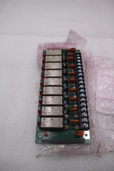 Cattron 01C-PB9R Fused 9 Channel Relay Circuit Board LED Indication STOCK K-3355