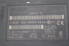 SIEMENS SIMATIC S7 DIGITAL OUTPUT MODULE 6ES7 422-1HH00-0AA0 STOCK K-3856