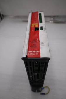 Beckhoff #AX2003-AS S60301-520 Digital Compact Servo Drive Amplifier STK 3449-D
