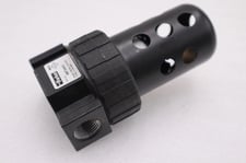 Parker Watts Fluid Air 06F34AC 1/2 Metal Bowl Filter Manual Drain STOCK H1599