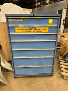 Lista 7 Drawer Modular Storage Cabinet Steel Blue Unit STOCK HP-22