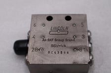 LINCOLN SKF SSV-VA 0C43566 DIVIDER VALVE BLOCK STOCK H1032A