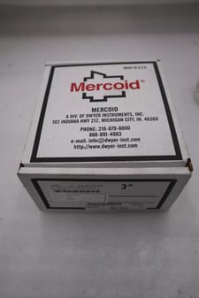 Dwyer mercoid daw-33-3-7 / daw3337 new in box switch stock g169a