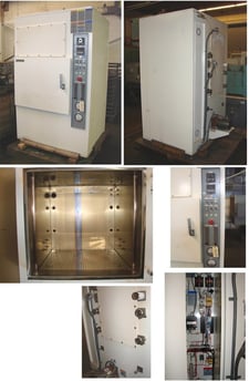 28" width x 27" H x 26" L Despatch, 536°F, inert atmosphere, clean-room HEPA filter, cooling