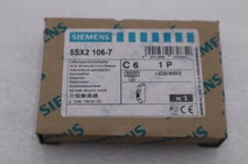New siemens 5sx2 106-7 circuit breaker stock g747a