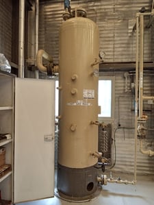 30" Sweet Vertical Start Gas Make-up Separator, 1400 psi, 3-phase, 1990