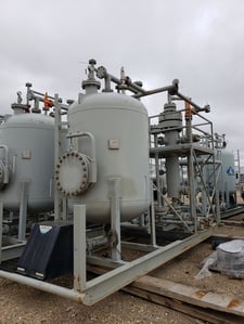 48" Sour Vertical Sand Separator, 170 psi, 2011