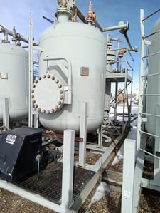 60" Sour Vertical Sand Separator, 170 psi, 2-phase, 2012