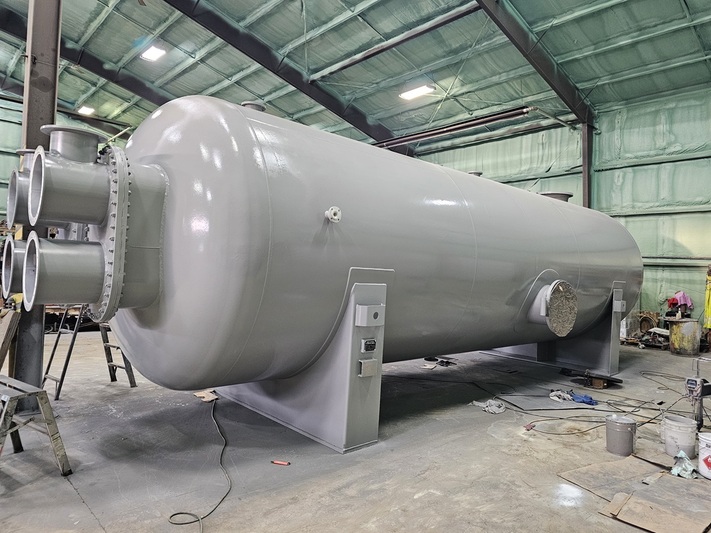 120" x 30' Horizontal Sour Treater, 75 psi, 2018