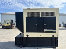 80 KW Kohler #4045TF250, diesel generator, John Deere engine, sound attenuated enclosure, 120/240 Volts, 1361