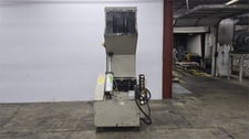 12" x 21" Conair #CE1221, granulator w/ blower/cyclone, 3 knife staggered open rotor, 2 bed knives, 55"